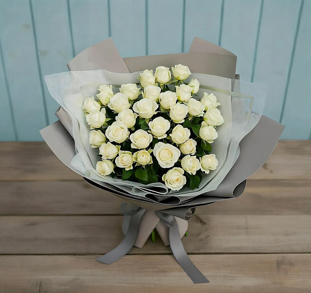 Букет Белоснежная нежность в Белую Колпь