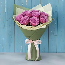 Букет Розы Фёрст Леди #REPLACE_PRED# Белую Колпь