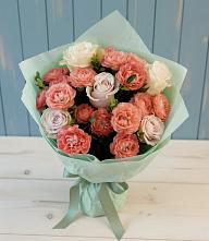 Букет цветов из:  Розы в Белую Колпь