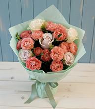 Букет цветов из:  Розы в Белую Колпь