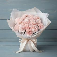 Букет цветов из:  Гвоздики в Белую Колпь