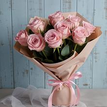 Букет цветов из:  Розы в Белую Колпь