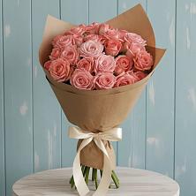 Букет цветов из:  Розы в Белую Колпь