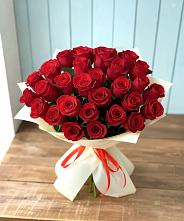 Букет 29 Красных роз в Белую Колпь