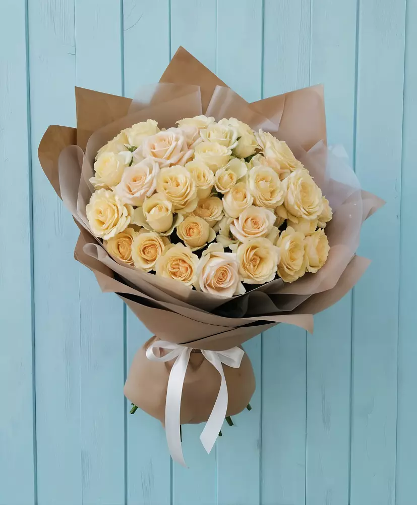 Букет Кремовое облако в Белую Колпь