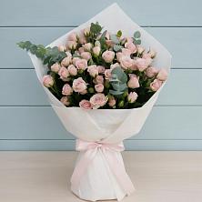 Букет цветов из:  Розы в Белую Колпь