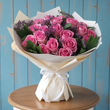 Букет цветов из:  Розы в Белую Колпь